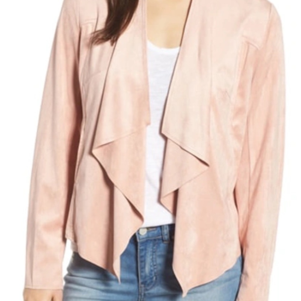 Nwt Kut from the Kloth Tayanita Draped Faux Suede Jacket